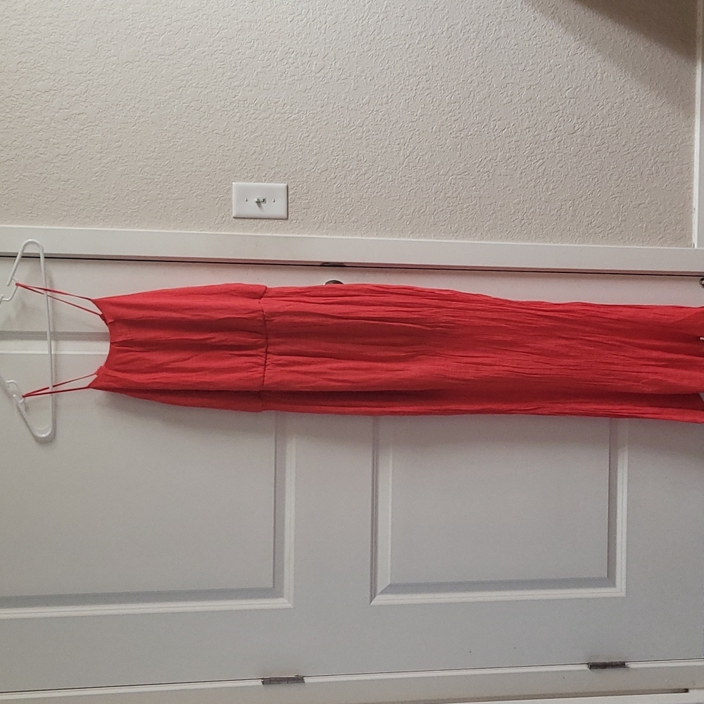 Trixxi Brigth Orange maxi Dress. Size S